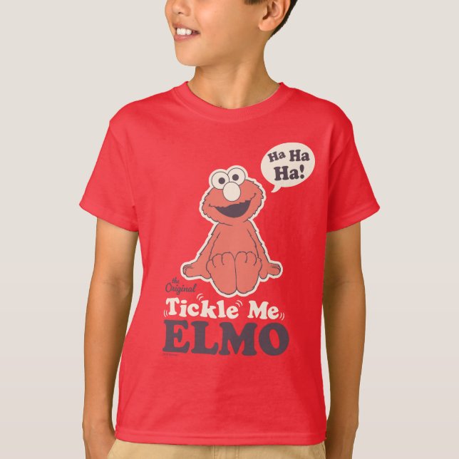 Camiseta O Original Tickle Me Elmo (Frente)