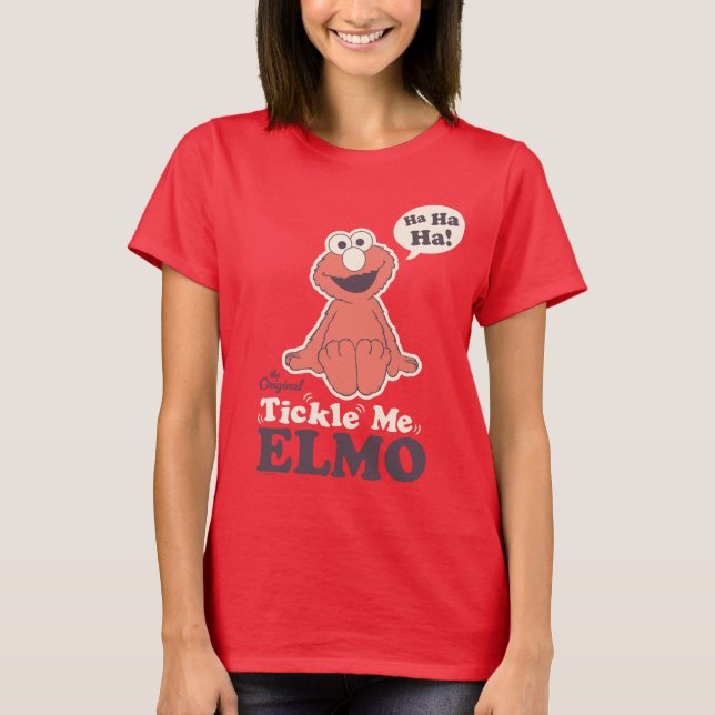 Camiseta O Original Tickle Me Elmo (Frente)