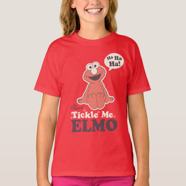 Camiseta O Original Tickle Me Elmo (Frente)