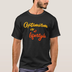 Camiseta O Otimismo É Uma Mindset Inspirati Otimista Do Est