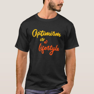 Camiseta O Otimismo É Uma Mindset Inspirati Otimista Do Est