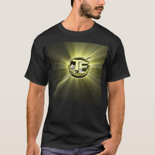 Camiseta O ouro de TF4LIFE irradia a cópia