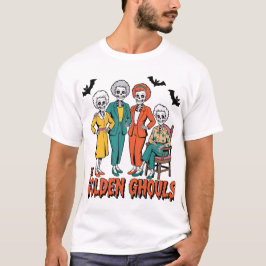 Camiseta O Ouro Ghouls Girls - Parody Dia de as Bruxas engr