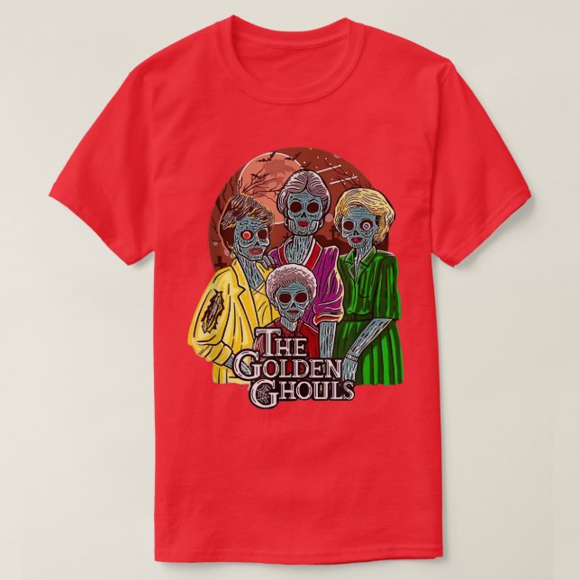 Camiseta O Ouro Ghouls Halloween 4091 (Frente do Design)
