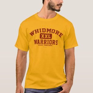 Camiseta O ouro & o T marrom dos homens dos guerreiros de