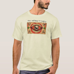 Camiseta O outlane está com fome