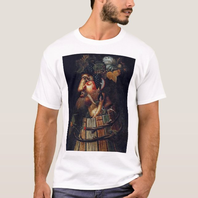 Camiseta O outono, Arcimboldo (Frente)