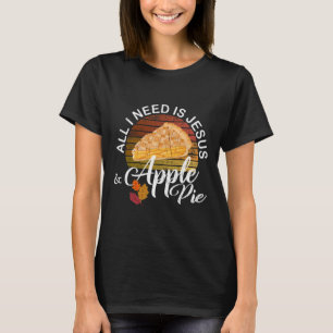 Camiseta O Outono Religioso Tudo Que Preciso É De Jesus E P