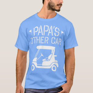 Camiseta O outro carro de golfe do papá é um vovô engraçado