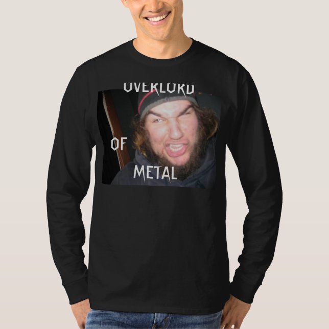 Camiseta O Overlord do metal (Frente)