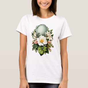 Camiseta O ovo dos robins do vintage e aumentou