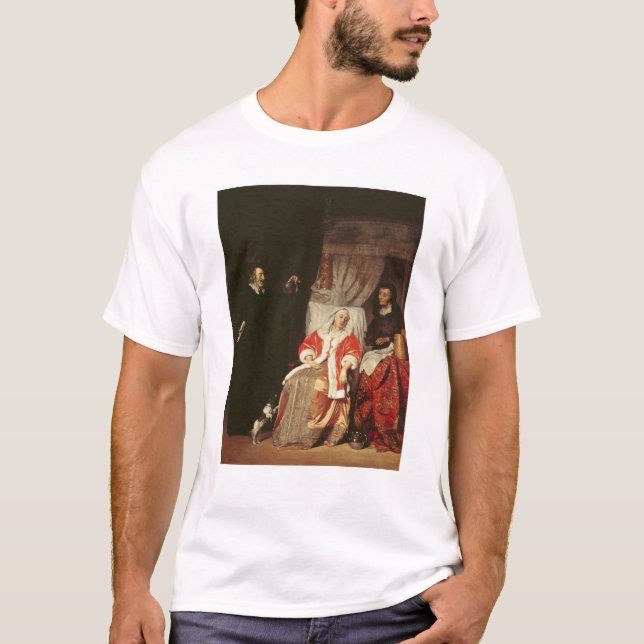 Camiseta O paciente e o doutor, 1660s (Frente)