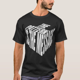 Camiseta O Padrão É A Mensagem Thinker Design