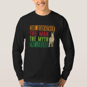 Camiseta O Padroeiro dos Caprinos Meninos da Fazenda Animal