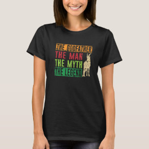 Camiseta O Padroeiro dos Caprinos Meninos da Fazenda Animal