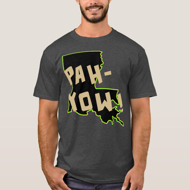 Camiseta O PAH-YOW dos senhores!tee (Frente)
