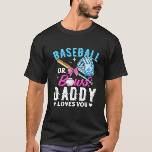 Camiseta O Pai Baseball Ou Arco Te Ama O Pino De Reveal De 