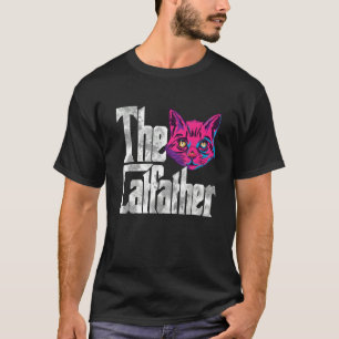 Camiseta O Pai Catão Pai Máfia Sussurra Pai Masculino