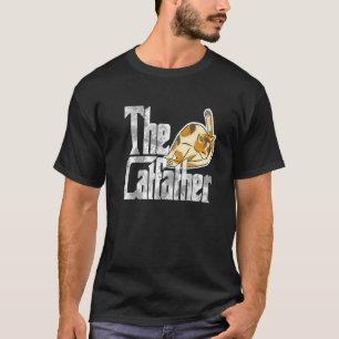 Camiseta O Pai Catão Pai Máfia Sussurra Pai Masculino