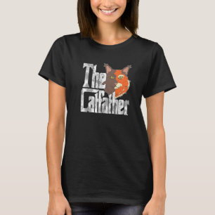 Camiseta O Pai Catão Pai Máfia Sussurra Pai Masculino
