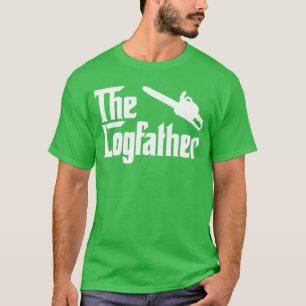 Camiseta O Pai da Madeira Motosserra Divertido Amigo da Fam
