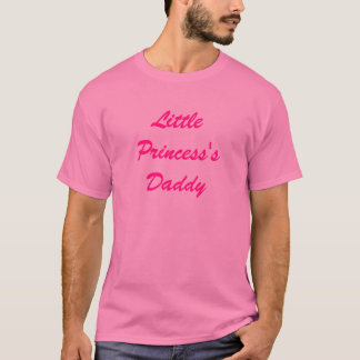 Camiseta O Pai da princesa pequena