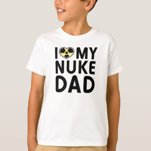 Camiseta O pai das armas nucleares caçoa o T