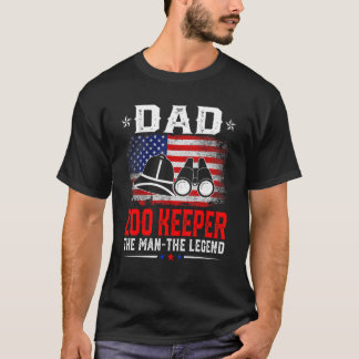 Camiseta O Pai De Bandeira Americano, Perturbado, Detentor 