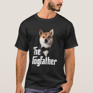 Camiseta O Pai de Cachorro do Dogdad Shiba Inu Shiba Inu