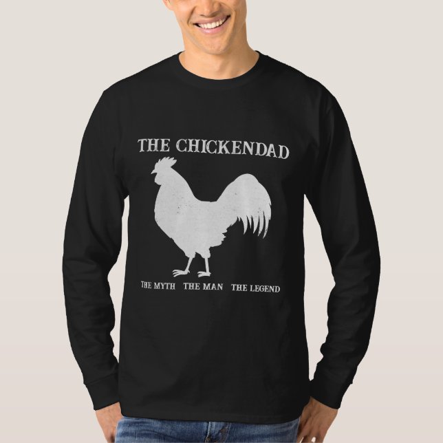 Camiseta O Pai de frango Pe (Frente)