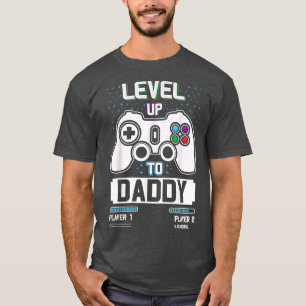 Camiseta O Pai de Nível Superior será Pai Padre Gamer