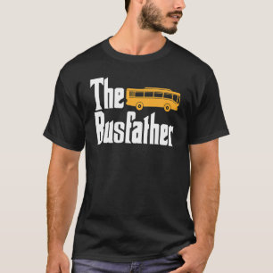 Camiseta O Pai do Ônibus Estampa Gráfica para Pai Motorista