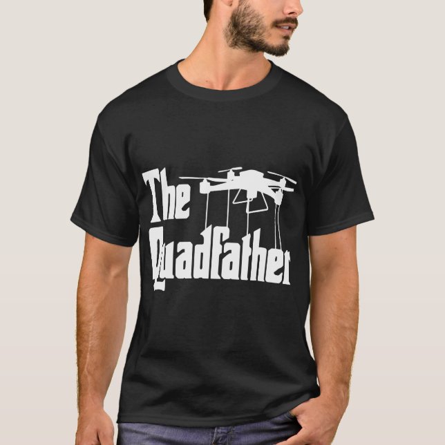 Camiseta o pai do quadfather (Frente)