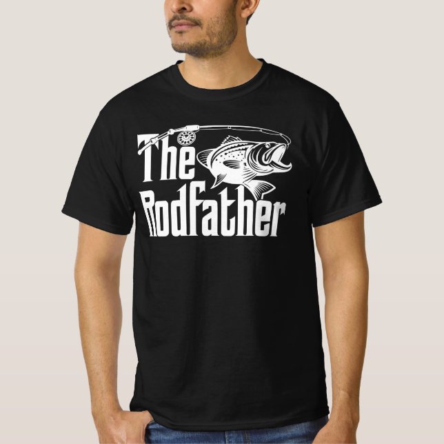 Camiseta O Pai Do Rod, Sobreloso De Pesca (Frente)
