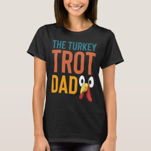 Camiseta O Pai do Turkey Trot Dia dos Pais Corrida Dia de A