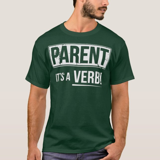 Camiseta O Pai É Um Verbo (Frente)