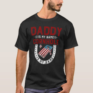 Camiseta O Pai engraçado do toca-gotas é o meu nome Cornhol