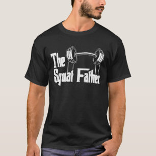 Camiseta O Pai Esquadrão - Engraçado Dia do Pai na academia