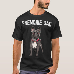 Camiseta O Pai francês Black French Buldogue Padre Funny Me