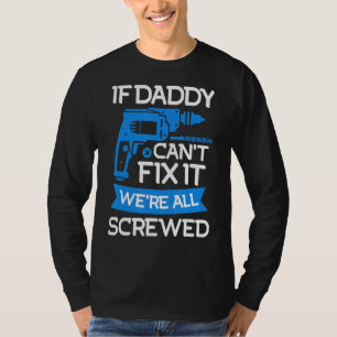 Camiseta O Pai Mens Corrige O Pai Handyman Do Pai 2