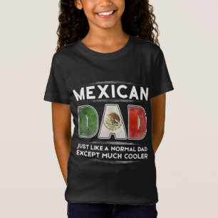 Camiseta O Pai mexicano é muito mais frio na bandeira do Di