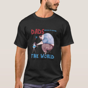Camiseta O pai Nos Ajuda A Ver O Mundo De Diferentes Pontos