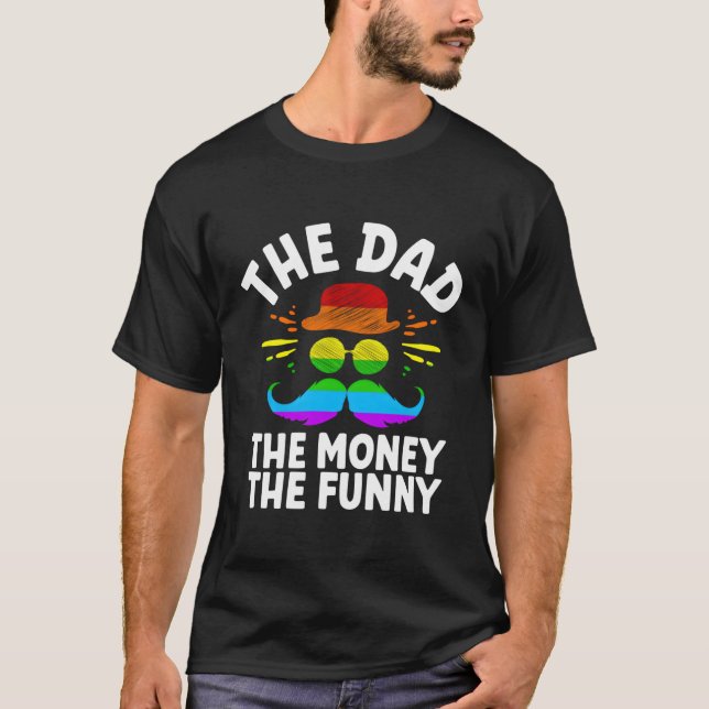 Camiseta O Pai O Dinheiro O Pai Humor Pai Testemunha (Frente)