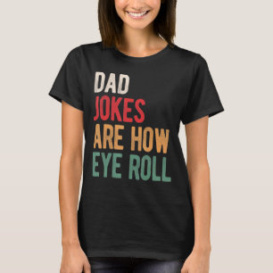 Camiseta O Pai Piada É A Vintagem Do Dia de os pais De Rola