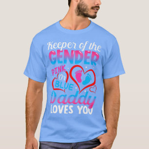 Camiseta O Pai Rosa Ou Azul Engraçado Te Ama A Revela C