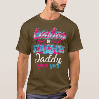Camiseta O Pai Staches ou Lashes ama você a melhor solução 