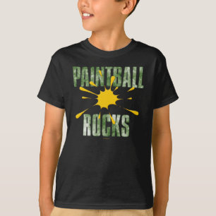 Camiseta O Paintball balança (o verde)