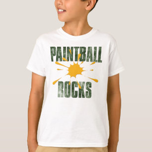 Camiseta O Paintball balança (o verde)