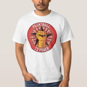 Camiseta O Paintball é poder