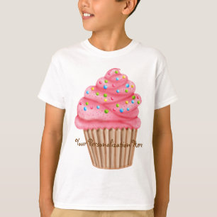 Camiseta O país das maravilhas polvilha o cupcake